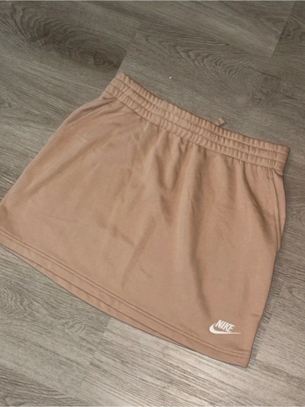 Nike Women's Light Brown Athletic Mini Skort